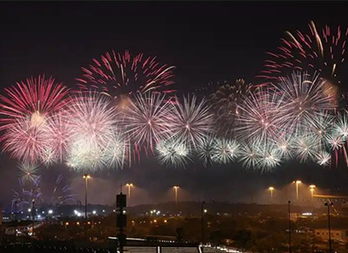 屏南县焰火晚会